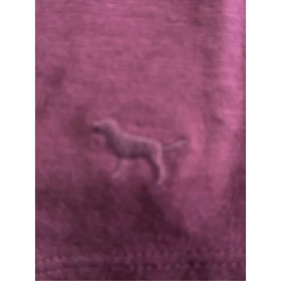 PINK scoop neck, open back long sleeve tee - Picture 5 of 9